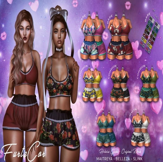 :::FurtaCor::::Heloisa Gacha:::ROSES PINK:::COMMON