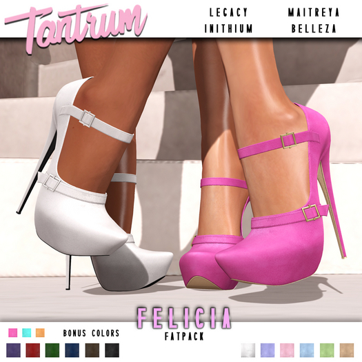 Tantrum - Felicia Heels - Fatpack DEMO