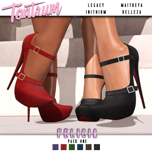 Tantrum - Felicia Heels - Pack One