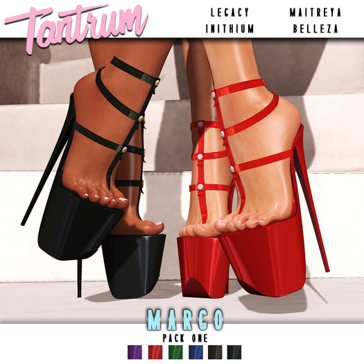 Tantrum - Margo Heels - Pack One 