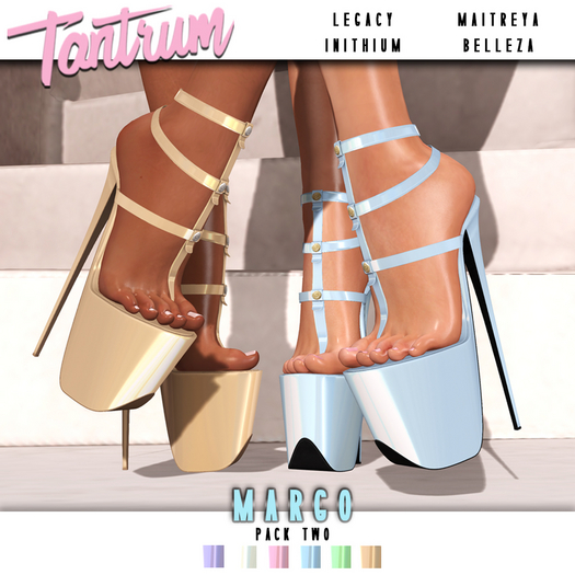 Tantrum - Margo Heels - Pack Two 
