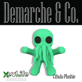 {DM&Co} Cthulu Plushie Y'lla Green *XeoLife*