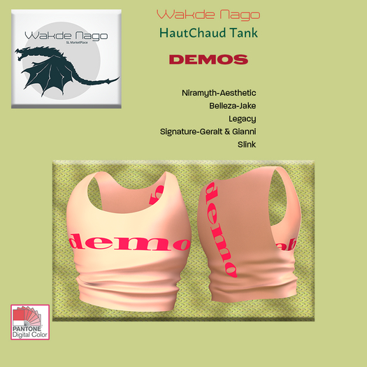 WN  HautChaud Tank - DEMOS
