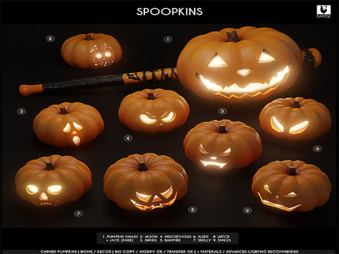 1. BAMSE : Spoopkins - Pumpkin Smash + Jack RARE