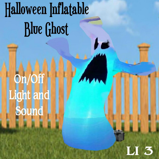 Halloween Inflatable Blue Ghost