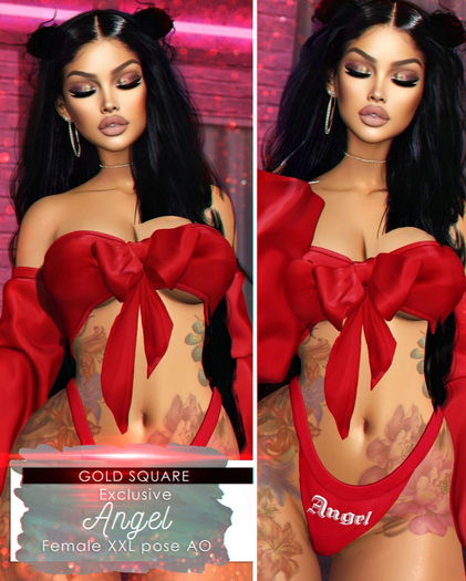 Exclusive!GoldSquare {Angel} Female XXL Bento pose AO