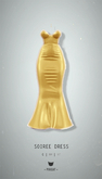 -Pixicat- Soiree Dress (Gold)