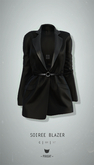 -Pixicat- Soiree Blazer (Black)