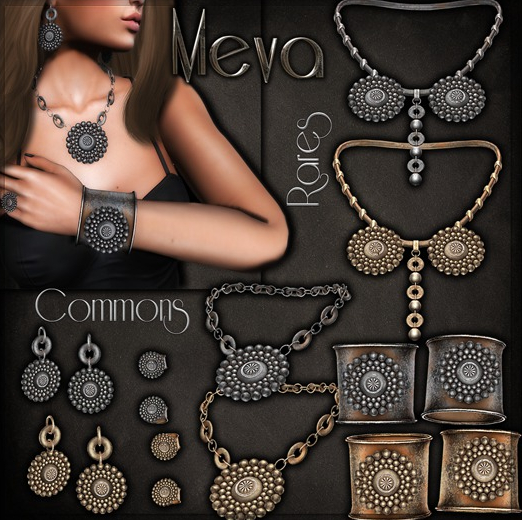 Meva Amya Rings golden Box
