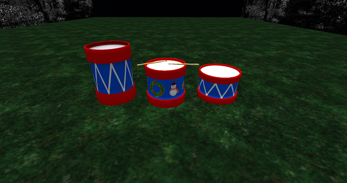 Holiday Talking drum package