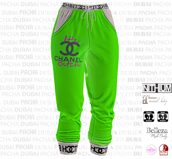 PACHA -Pants- Green flash