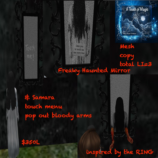 Freaky Haunted Mirror & Samara-Box LI=3