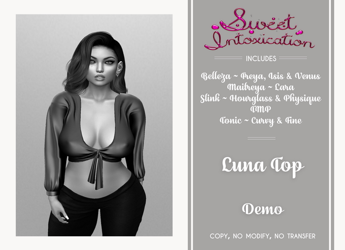 ::Sweet Intoxication:: Luna Top - DEMO