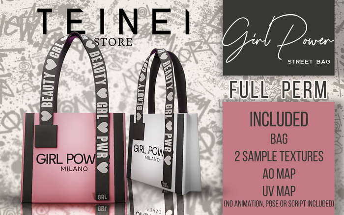 TEINEI - GIRL POWER STREET BAG - FULL PERM