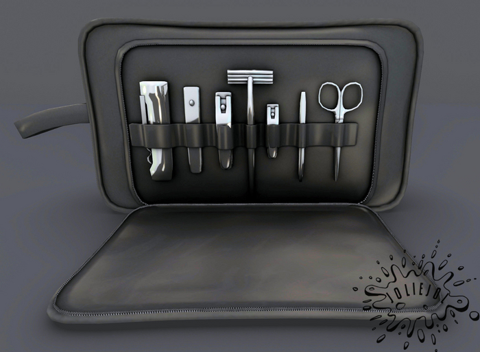 -David Heather-Grooming Kit RARE