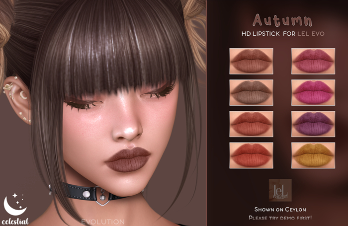 Celestial. Autumn Lips (Lelutka Evo)