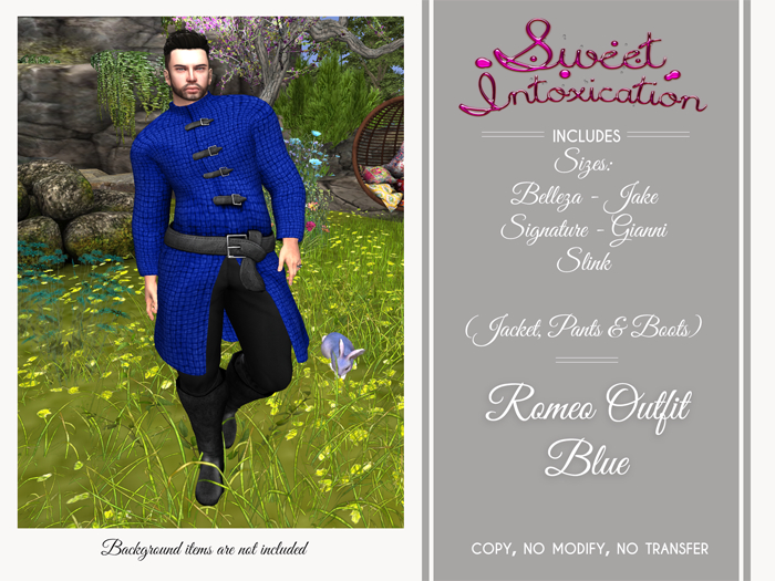 ::Sweet Intoxication:: Romeo Outfit - Blue