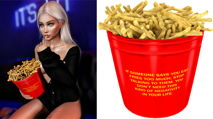 Lavish / Giant Bucket / Fries / RED