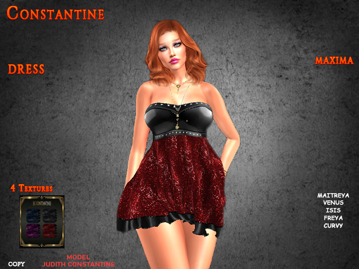 [JC CONSTANTINE] Maxima Dress