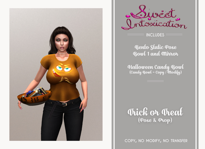 ::Sweet Intoxication:: Trick or Treat ~ Pose & Prop (Add)