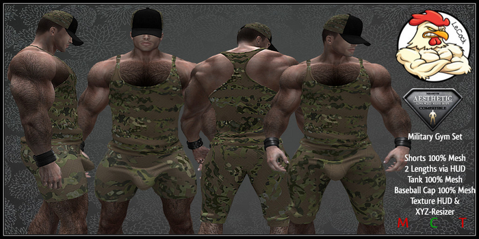 LeCock - AESTHETIC Military Set