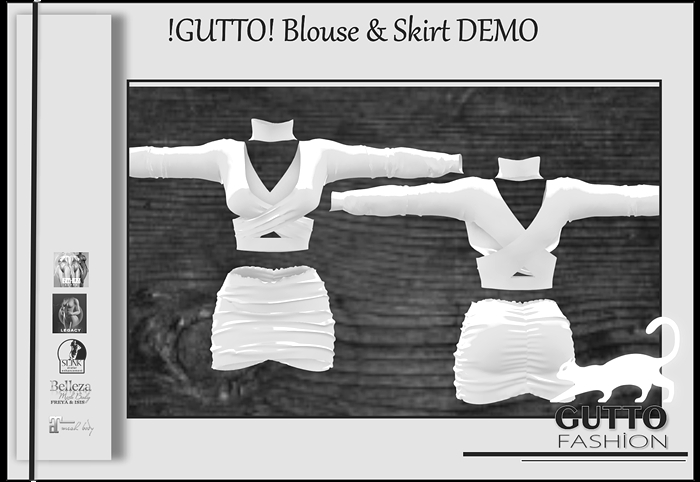 !GUTTO! SKIRT & BLOUSE DEMO