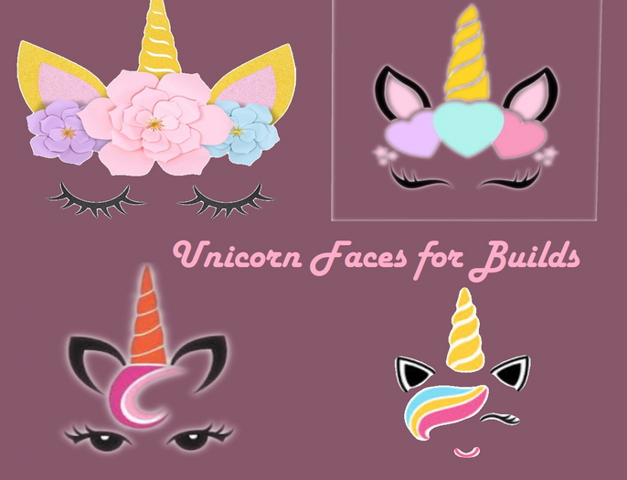 *LM* Unicorn Faces