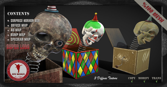 Surprise Horror Box Fatpack Full Permission Efe Design