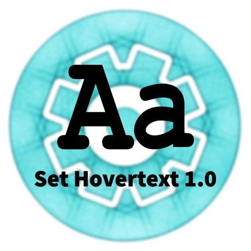 {mlss} Set hovertext 1.0 - open source script