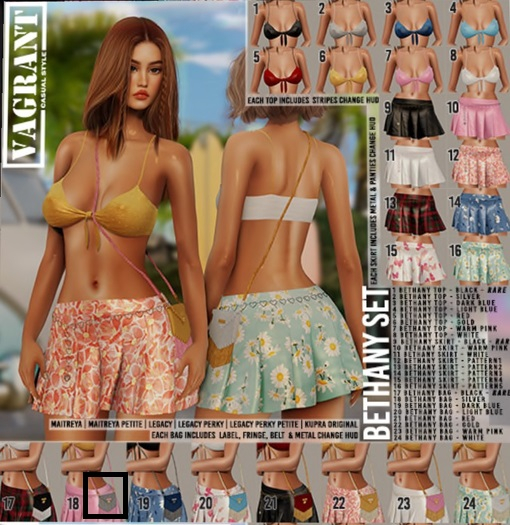 18 -[ vagrant ]- Bethany Bag - Silver