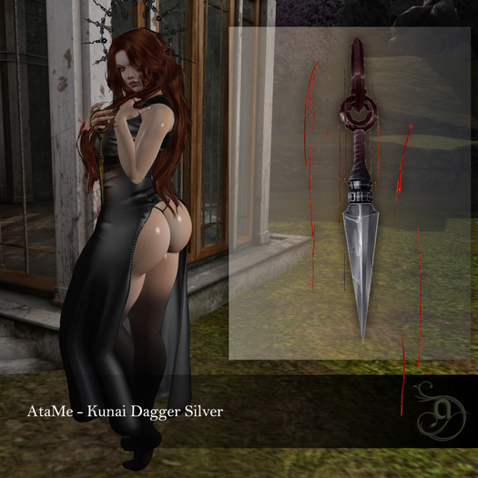 AtaMe - Kunai Dagger (Silver)