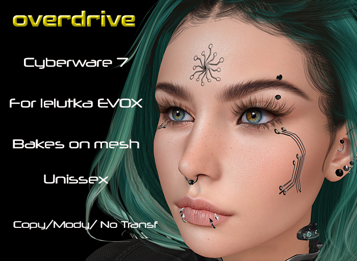 .::Overdrive::. Cyberware 7 - 2 versions included