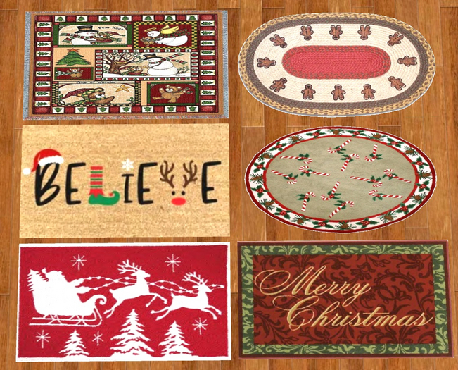 *LM* Christmas Rugs