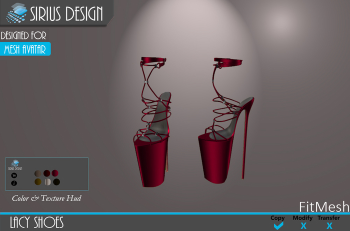 Sirius Design Lacy Shoes Boxed