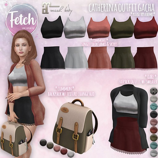 [Fetch] Catherina Skirt - Black