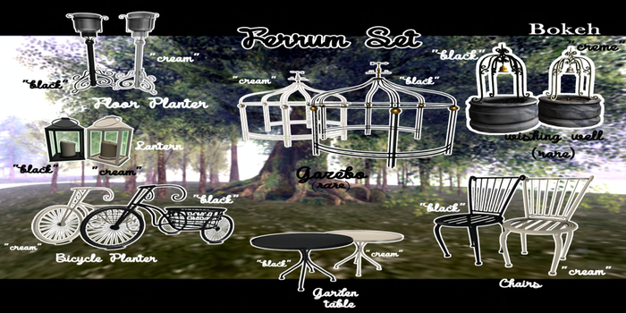 Bokeh - Ferrum Set: Chair "Cream" (box)