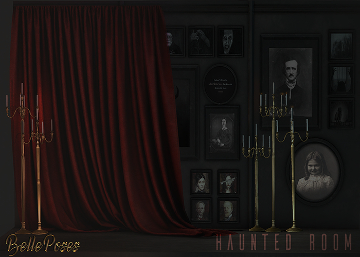 BellePoses - Haunted Room 