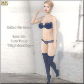 BoM Colors Navy Lingerie Set * Unpacker
