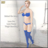 BoM Colors Blue Lingerie Set * Unpacker
