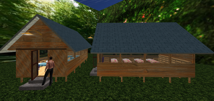 rustic camp bunkhouse boys and girls 46Li each