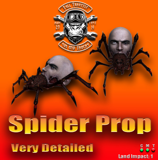 * FULL THROTTLE ZOMBIE SPIDER