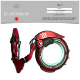 :::SOLE::: SA - AH Wing ring 01 (Red)