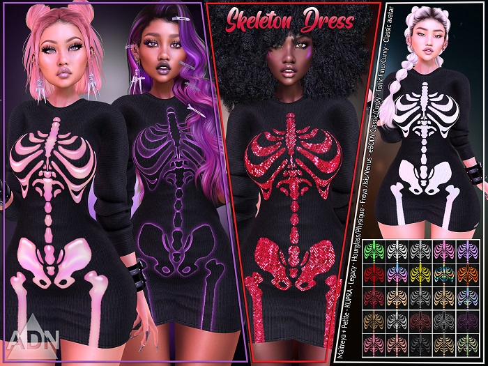 ADN Skeleton Dress
