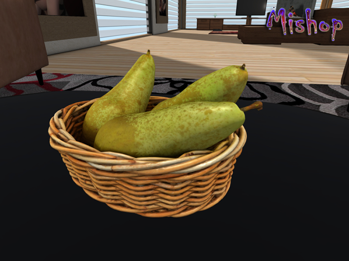 Pears in the basket 
