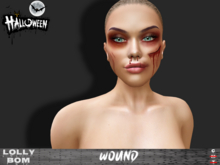 LOLLY's BOM things... [tattoo] Halloween - Assault (face)