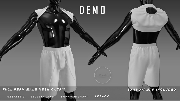G.M FULL PERM MESH 45 OUTFIT DEMO