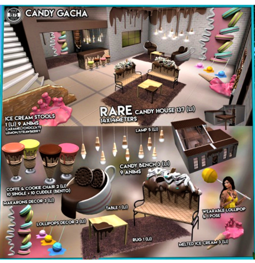 [Since1975] Candy House FULL SET + RARE ( 14 PCS)