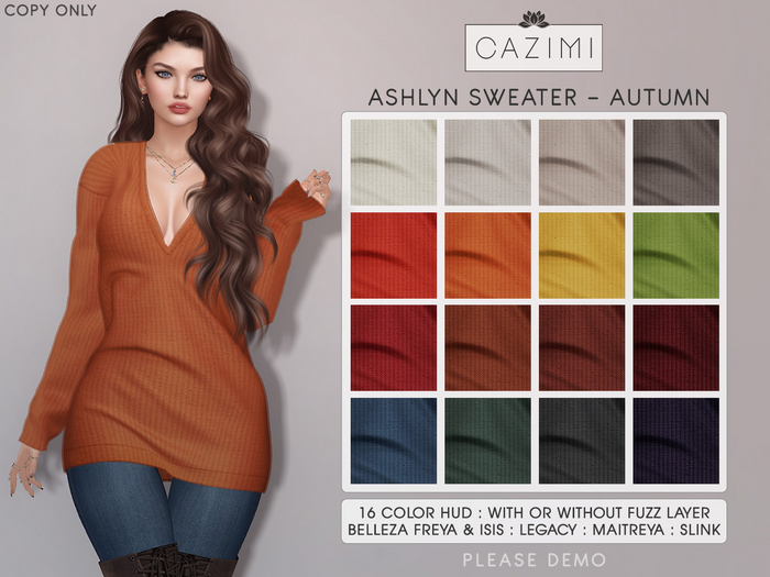 :CAZIMI: Ashlyn Sweater - Autumn
