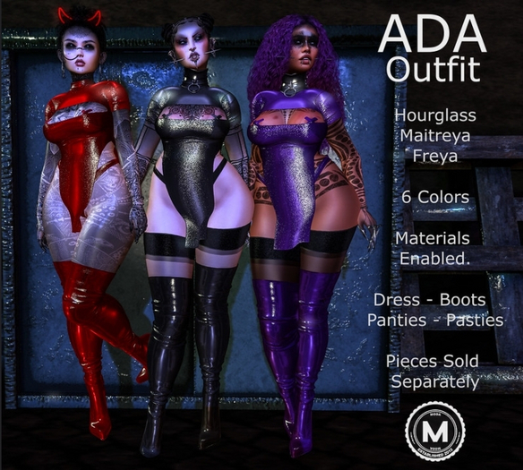 [MODA] ADA PASTIES & PANTIES FATPACK - PROMO PRICE!