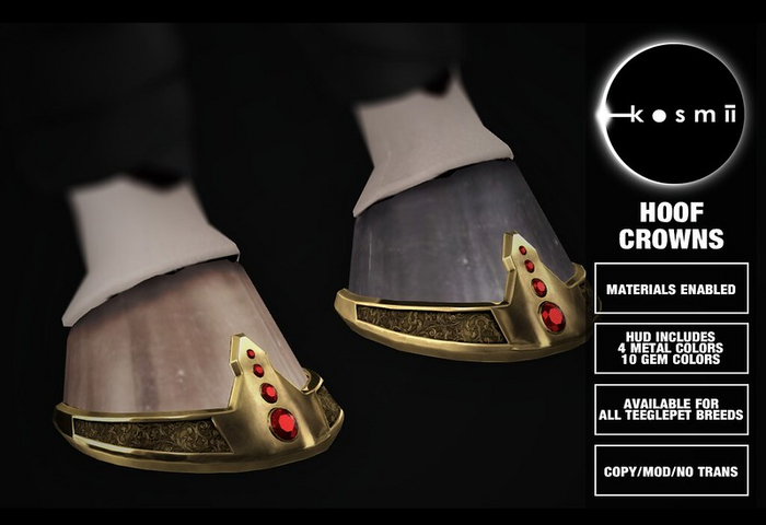 kosmii :: Hoof Crowns [american paint]